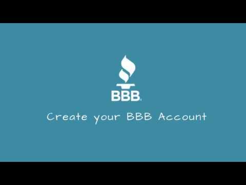 Create your BBB Account