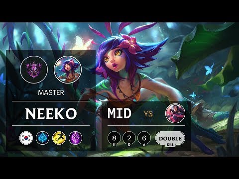 Neeko Mid vs Irelia - KR Master Patch 9.21