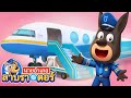 เคล็ดลับความปลอดภัยบนเครื่องบิน การ์ตูนเด็ก นายอำเภอลาบราดอร์ kids cartoon sheriff labrador