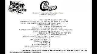 Chicago King Biscuit Flower Hour 4 CH Quad Mix From Master Tape 1974