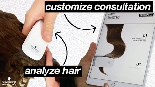 How to use the SalonLab Smart Analyzer For Custom Hair Care & All Things FIBRE CLINIX!