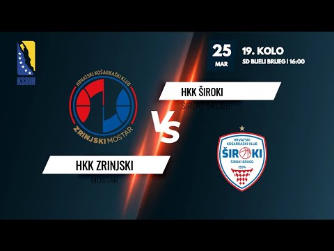 HKK Zrinjski vs HKK Široki - 19.kolo - KSBIH - 2022/2023