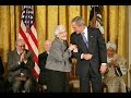 President Bush Presents Harper Lee with Presidential Medal of Freedom in 2007