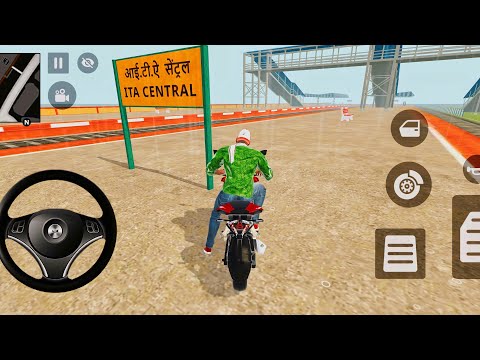 🛑 Indian Theft Auto Simulator 🚦 | Franklin Entry at ITA Central 🔥 First Ride Gameplay #gaming #game