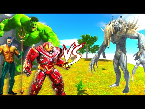 SCOURGE VS SUPER HEROES - ANIMAL REVOLT BATTLE SIMULATOR