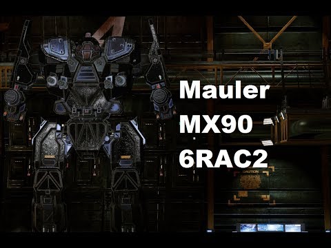 Mechwarrior Online : MAL-MX90 "Rotary Revolver" (6xRAC2, XL280)