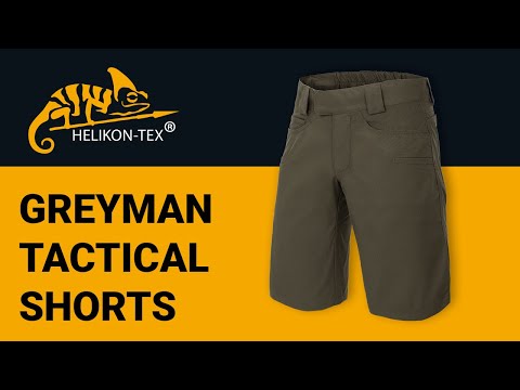 Greyman Tactical Shorts, DuraCanvas, Helikon