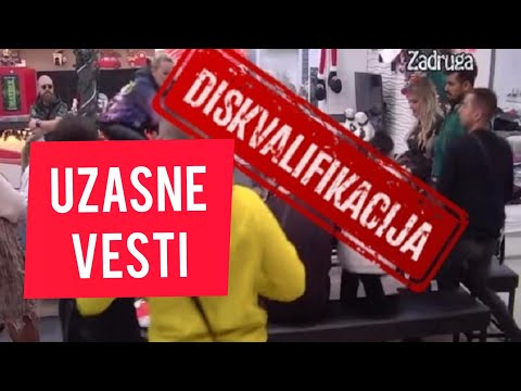 Vanredno obavestenje:Janjus je HITNO diskvalifikovan iz Zadruge