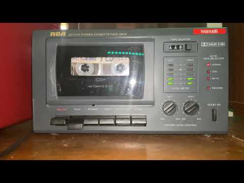 Playing sum tunes on a RCA SCT-510