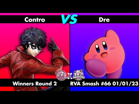 RVA Smash #66: Contro (Joker) vs Dre (Kirby) - Winners R2 - Super Smash Bros Ultimate SSBU