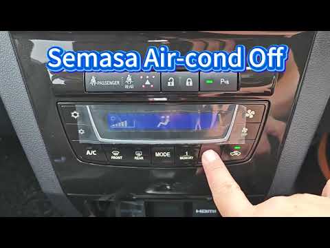 Aruz 1 button off aircond