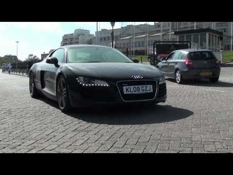(HD) Audi R8 Great V8- Acceleration!!