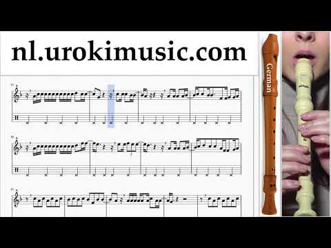 Blokfluitles (G.) Carlos Vives, Sebastian Yatra - Robarte un Beso Muzieknoten Cursus Deel#2 um-i374