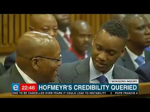 Hofmeyr can't be trusted because of his handling of the spy tapes case