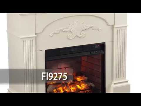 FI9275: Sicilian Harvest Infrared Electric Fireplace - Ivory