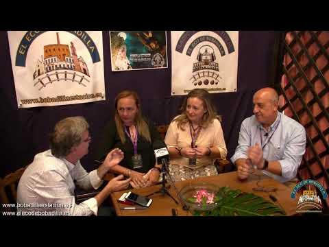 Entrevista a la Presidenta de La Entidad Local Autnoma de Bobadilla Estacin en la V Feria Expocofrade de Bobadilla Estacin