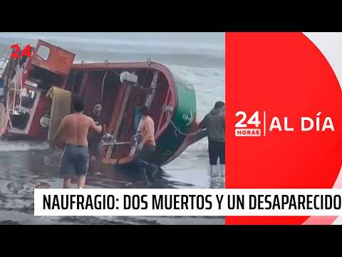 Naufragio de embarcación en Vichuquén | 24 Horas TVN Chile