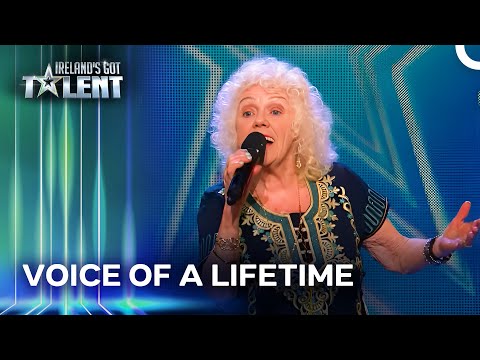 81-Year-Old Singer's Amazing Voice Earns The GOLDEN BUZZER | Ireland's Got Talent