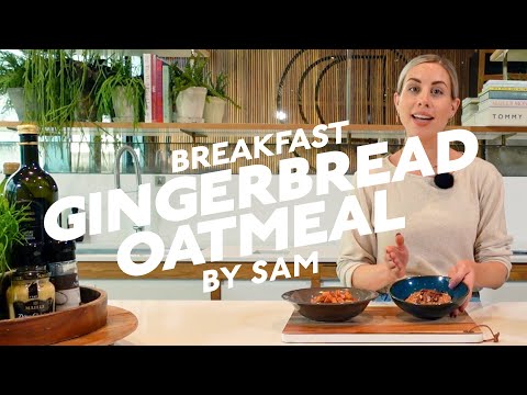 GINGERBREAD OATMEAL | HEALTHY AND FULL OF FLAVOUR