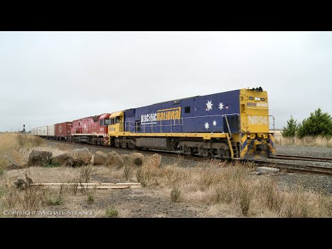 7AM5 With NR94 Long End Leading (6/3//2022) - PoathTV Australian Trains & Railways