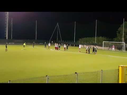 Calcio, Arenzano - Legino: il gol di Cesari