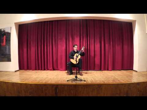 Miloš Janjić, gitara / N. Coste - Valse Favorite op.46