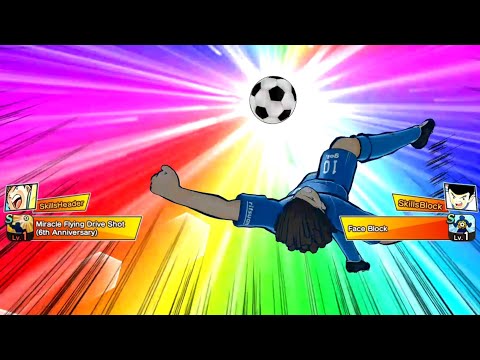 Miracle Flying Drive Shot 6th Anniversary (Natureza) - Captain Tsubasa Dream Team Skill