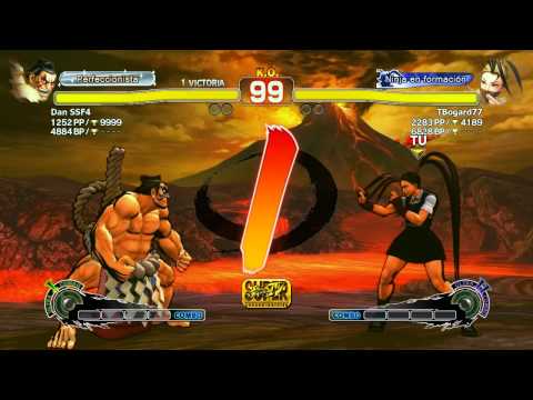 Match Comentado - SF4 AE PC Online- Colombia : TBogard (Ibuki) vs Dan SSF4 (E.Honda) - Parte 1