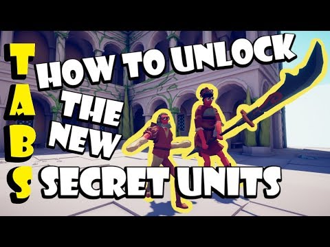 How to Unlock the New Renaissance Update Secret Units in TABS | August 2019