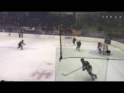 Hockey Milano Rossoblu - Eppan Pirates Finale Coppa Italia 2018 rete di Marcello Borghi