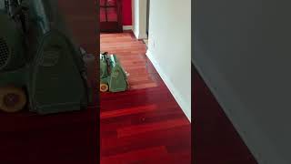 Hardwood floor refinishing video