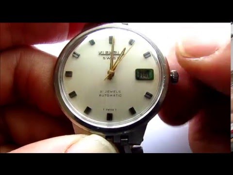 Kienzle Swiss Automatic Watch Calibre ETA 2472