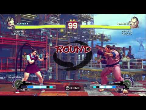 [SSF4] Japanese Ranked Match: morphik (IB) vs nanak79 (DA)