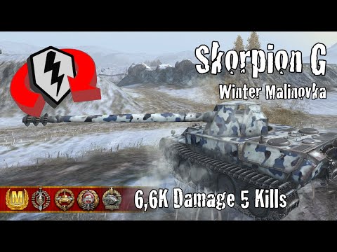 Rheinmetall Skorpion G  |  6,6K Damage 5 Kills  |  WoT Blitz Replays