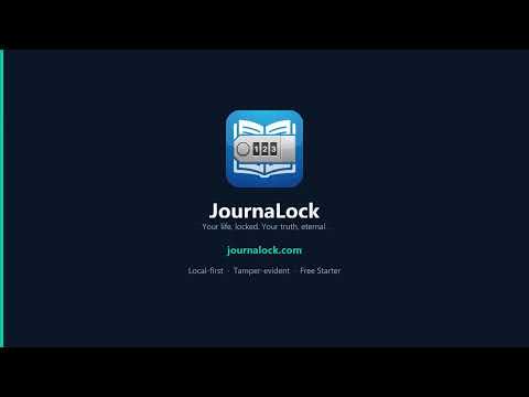 What is JournaLock? video still