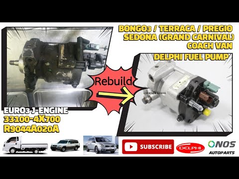 High Pressure Fuel Pump Repair Terracan Bongo III Carnival(SEDONA) 338004X700 R9044A020A