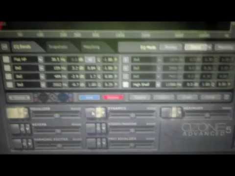 Izotope ozone 5 in action. recorded on a vybe beat