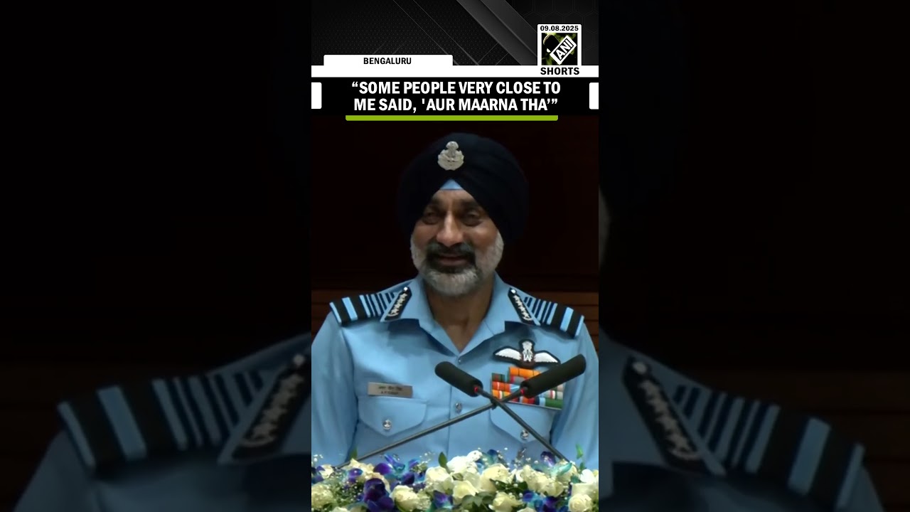 Some people very close to me said, 'Aur maarna tha', says IAF Chief on Operation Sindoor
