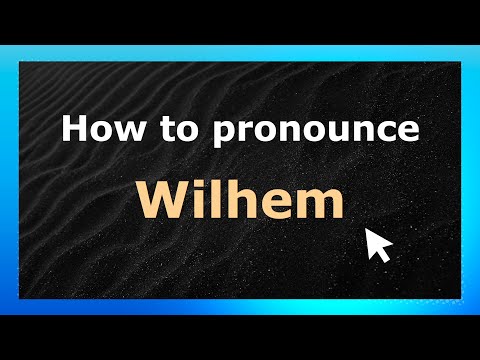 How to Pronounce Wilhem (French Pronunciation / France) | Pronounce Names