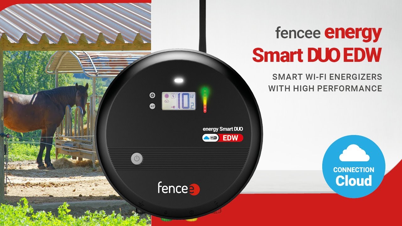 Fencee Energy Smart DUO EDW100 Smart Light Shepherd Device - 10 J integrated WiFi + Cloud