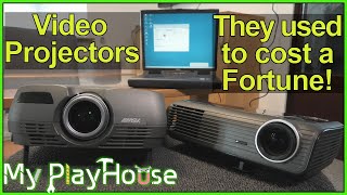 Two Old Projectors - The ASK C60 & Optoma EP728i - 1403