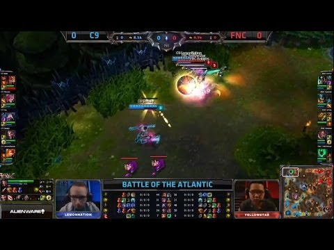 Cloud 9 vs Fnatic Highlights - Battle of the Atlantic
