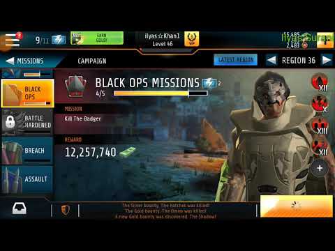 Kill Shot Bravo Region *36::05* Black Ops Mission Completed.