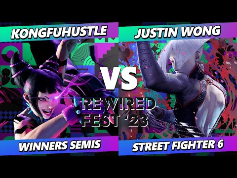 ReWired Fest 2023 Top 8 - KongFuHustle (Juri) Vs. Justin Wong (AKI) Street Fighter 6 - SF6