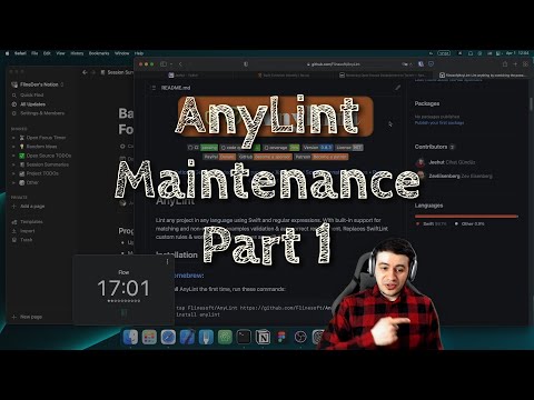 [iOS Dev] AnyLint Maintenance, pt. 1 | Open Source Swift Development thumbnail