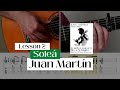 Tutorial: Soleá (Lesson 2) from Juan Martín's book, El arte flamenco de la guitarra