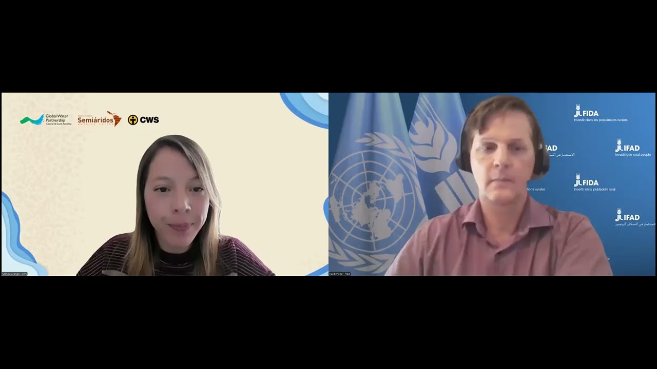 Webinar "Cosechando agua, cuidamos la vida: Aprendizaje, avances y oportunidades" - Día 1