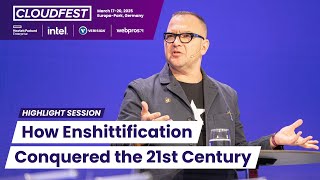 Cory Doctorow at CF 25: How Enshittification Conquered the 21st Century and How We Can Overthrow It