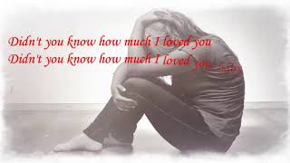 Didn&#39;t you know how much I love you by Kelly Pickler (Lyrics)
