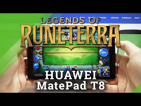 Legends of Runeterra on HUAWEI MatePad T8 – Gameplay